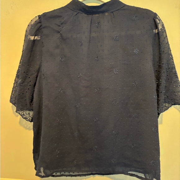 Women's Loft Short Sleeve Top - Sheet short sleeves Navy Blue Size Mediu… - Picture 9 of 9